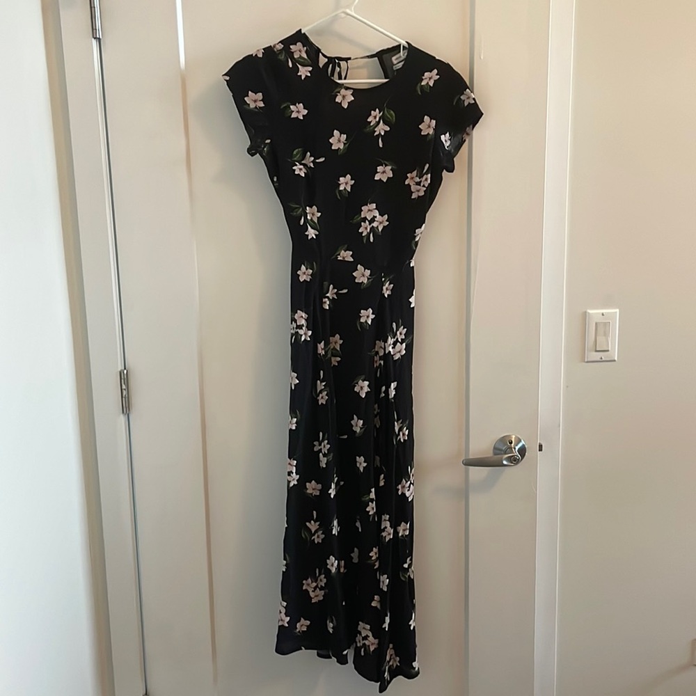 Urban Outfitters Backless Floral Dress